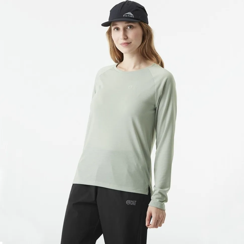 Picture Organic реглан Timont LS W cloudy blue L (L)