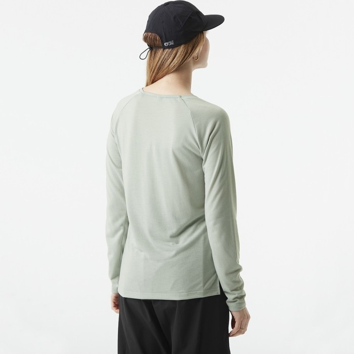 Изображение Органический реглан Timont LS W облачный синий L