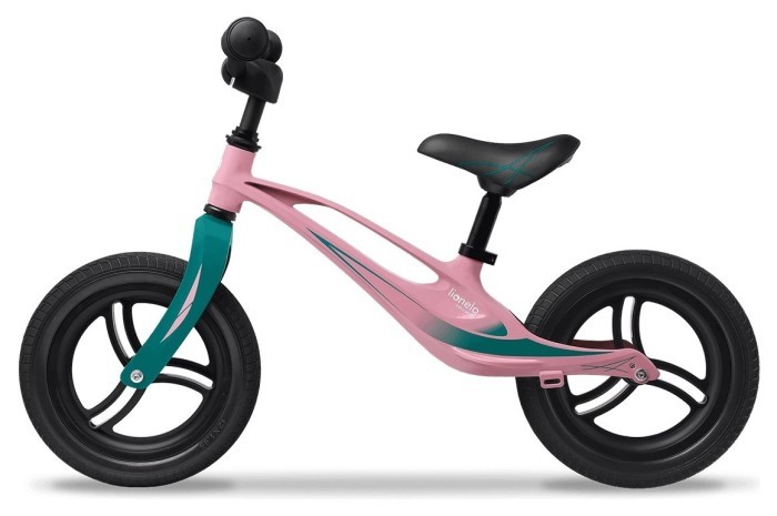 Біговел Lionelo BART TOUR PINK BUBBLEGUM, укр, укр