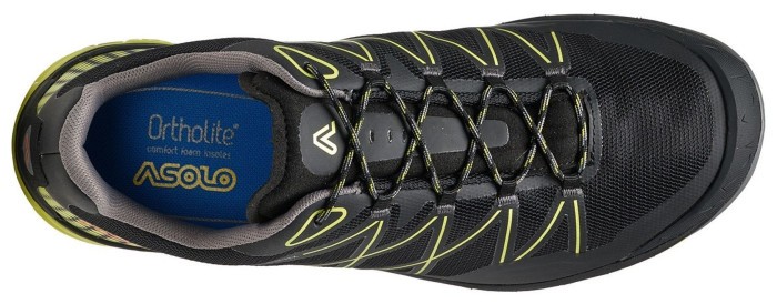 Кроссовки мужские Asolo Tahoe GTX MM, Black/Safety Yellow, 44 1/2