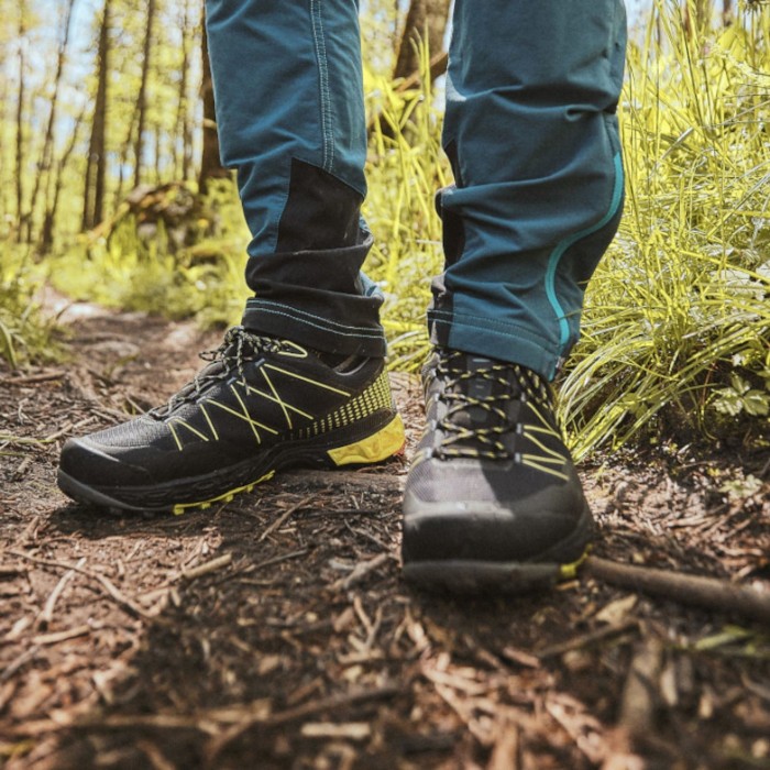 Кроссовки мужские Asolo Tahoe GTX MM, Black/Safety Yellow, 44 1/2