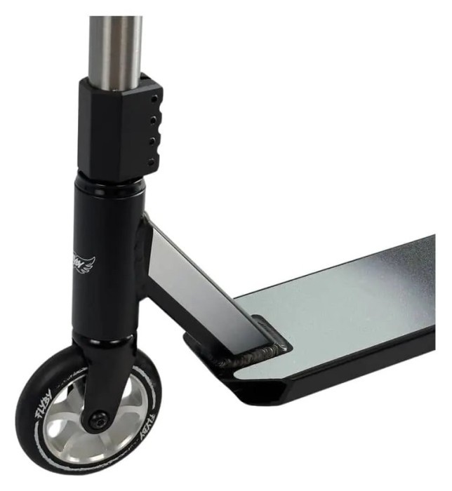 Самокат трюковый Flyby Air V2 complete Black/Chrome трюковый Flyby Air V2 complete Black/Chrome
