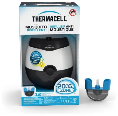 Устройство от комаров Thermacell (1200.06.04) EL55 Recharagable Zone Mosquito Protection + GLOW LIGHT 2025