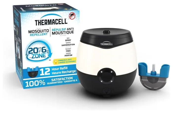 Устройство от комаров Thermacell (1200.06.04) EL55 Recharagable Zone Mosquito Protection + GLOW LIGHT 2025