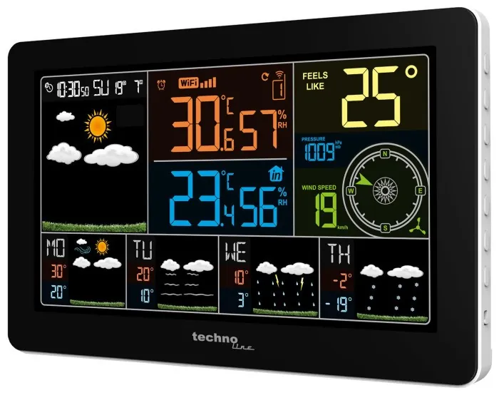 Метеостанция Technoline DirektWetter WD2700 Black (WD2700)