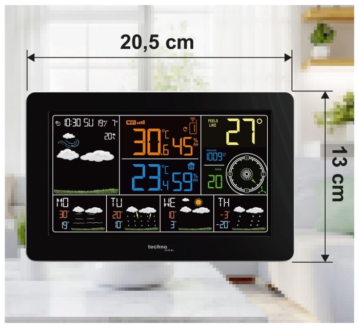 Метеостанция Technoline DirektWetter WD2700 Black (WD2700)