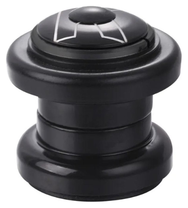 Рулевая колонка без резьб. не интегрированная 1-1/8" KENLI KL-B207 черный (комплект)