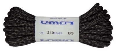 Шнурки LOWA Trekking 210 cm black-grey dotted