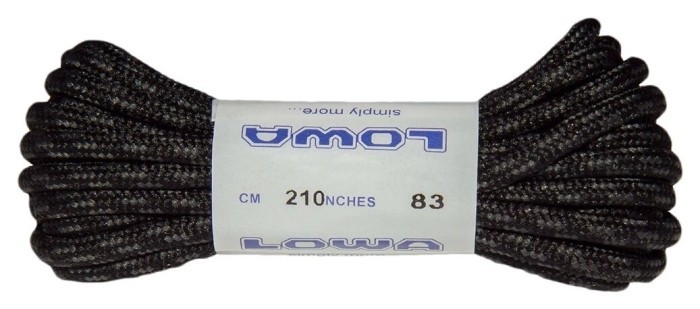 Шнурки LOWA Trekking 210 cm black-grey dotted, укр, укр
