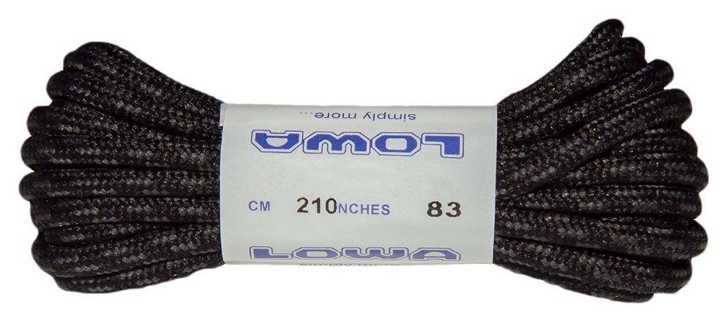 Шнурки LOWA Trekking 210 cm black-grey dotted