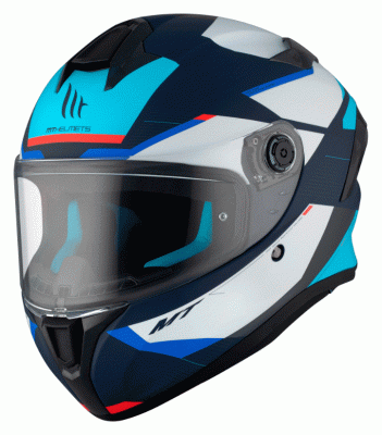 Мотошолом MT Targo S KAY C7 Matt Blue ECE2206