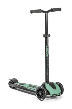 Самокат Scoot and Ride серії Highwaykick-5 з колесами що світяться сіро-зелений, 5+ до 80кг