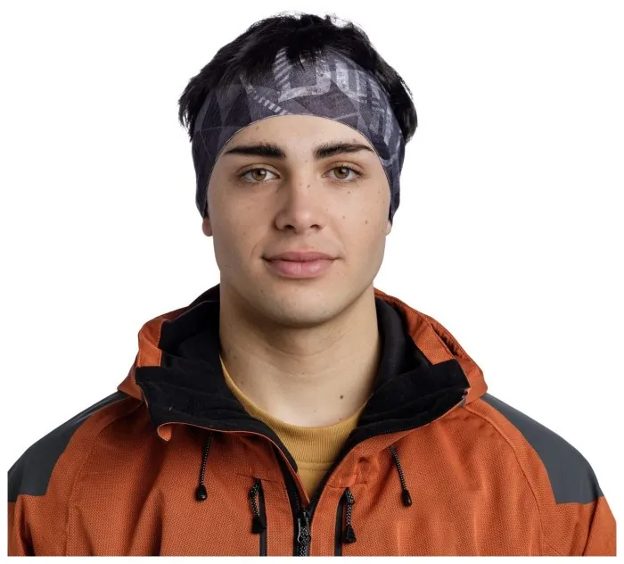 Пов'язка на голову Buff Thermonet Headband, Bardeen Micor Graphite