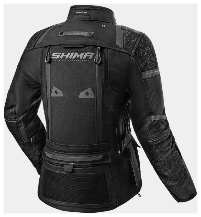 Мотокуртка Shima TRACKER LADY JKT BLK