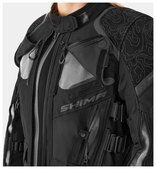 Мотокуртка Shima TRACKER LADY JKT BLK