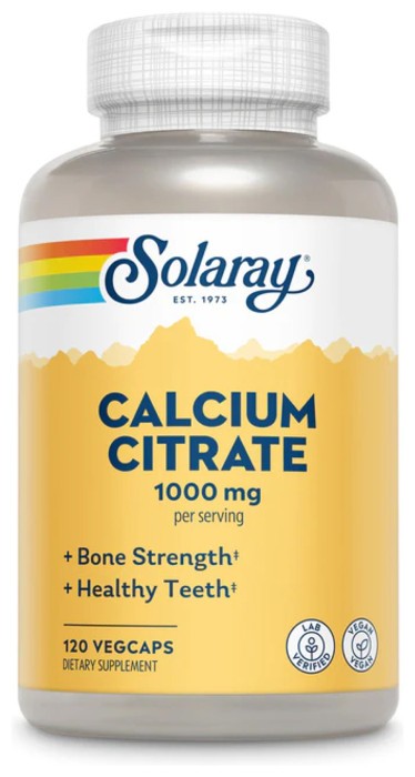Calcium Citrate 1000mg - 120 vcaps