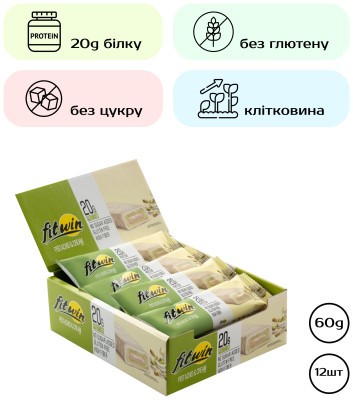FitWin - 12х60g Pistachio Cream