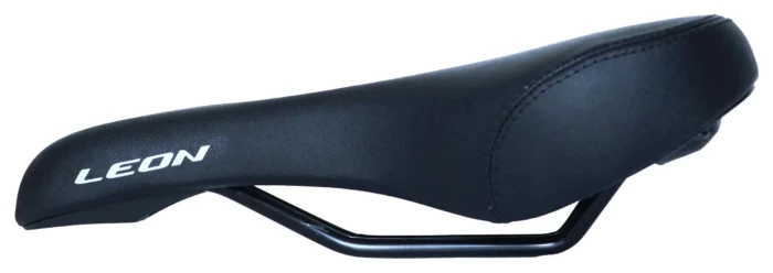 Сідло з отвором "270*146 K.San YBT-6556 з логотипом LEON (чорний)
