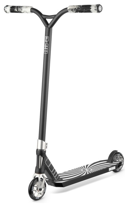 Самокат трюковий Hipe H10 Silver/Black, укр, укр