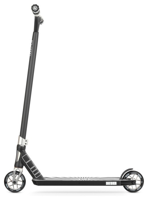 Самокат трюковий Hipe H10 Silver/Black, укр, укр