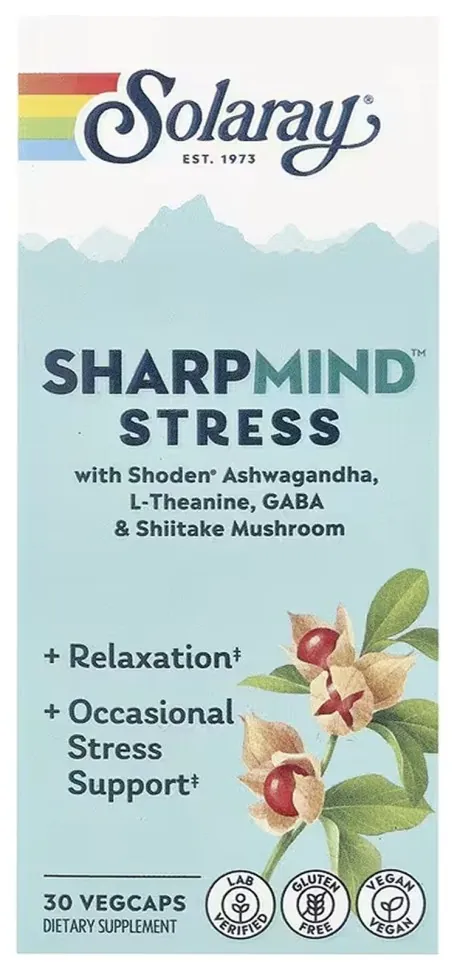 SharpMind Nootropics Stress - 30 vcaps (DSN_2023-10-6974)
