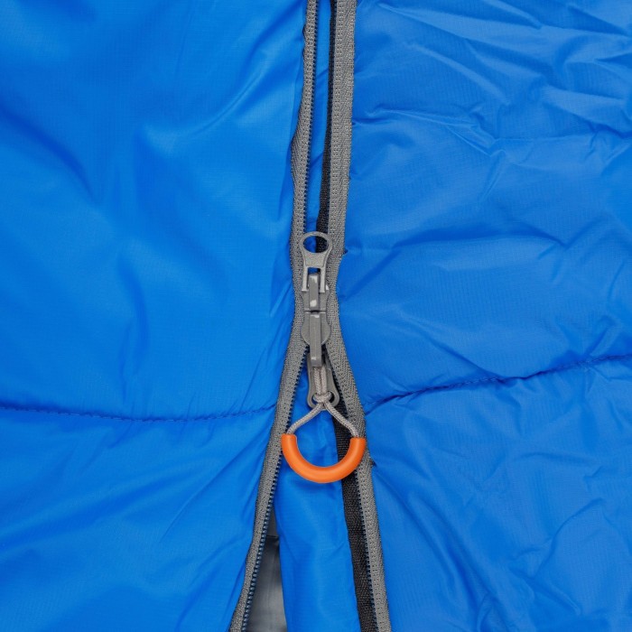 Спальный мешок Pinguin Mistral PFM (3/-3°C), 195 см - Right Zip, Blue