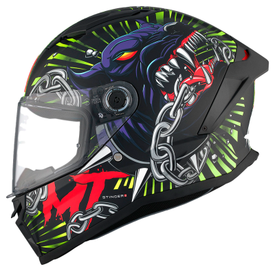 Мотошолом MT STINGER 2 Akin A3 Matt XS