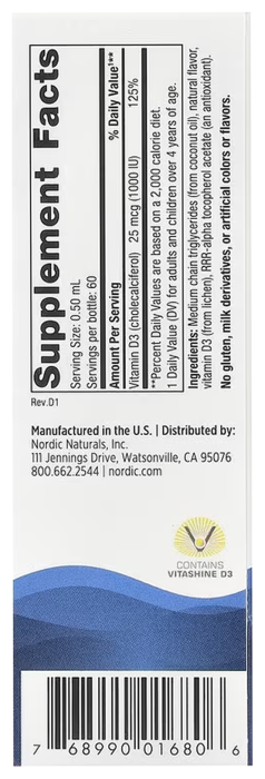 Vitamin D3 Vegan - 30ml