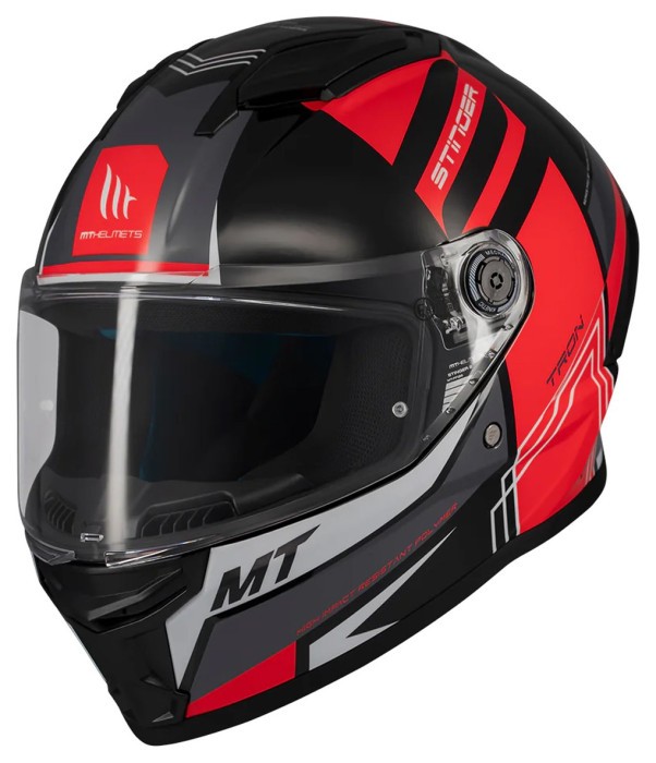 Мотошолом MT STINGER 2 Tron B15 Gloss Red