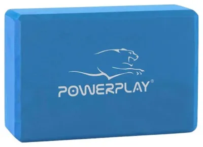 Блок для йоги PowerPlay 4006 Yoga Brick Синий