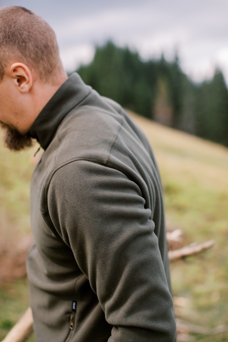 Кофта флисовая Tribe Fleece Jacket Full Zip T-KJ-0011-olive, 50