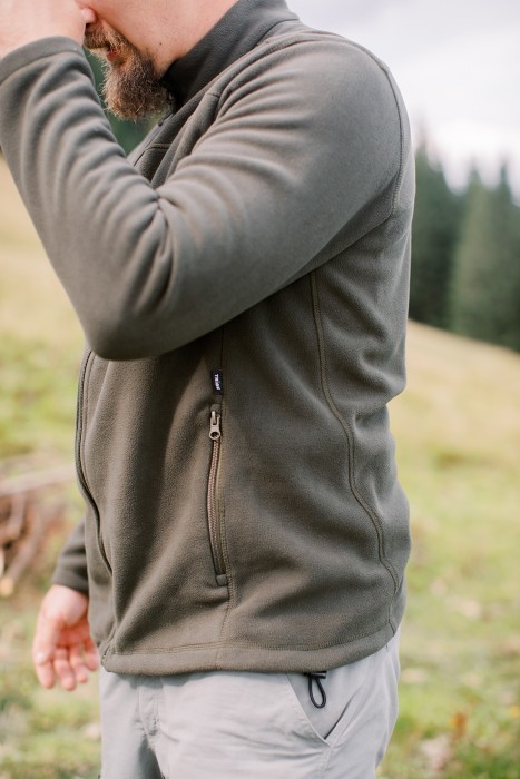 Кофта флисовая Tribe Fleece Jacket Full Zip T-KJ-0011-olive, 50