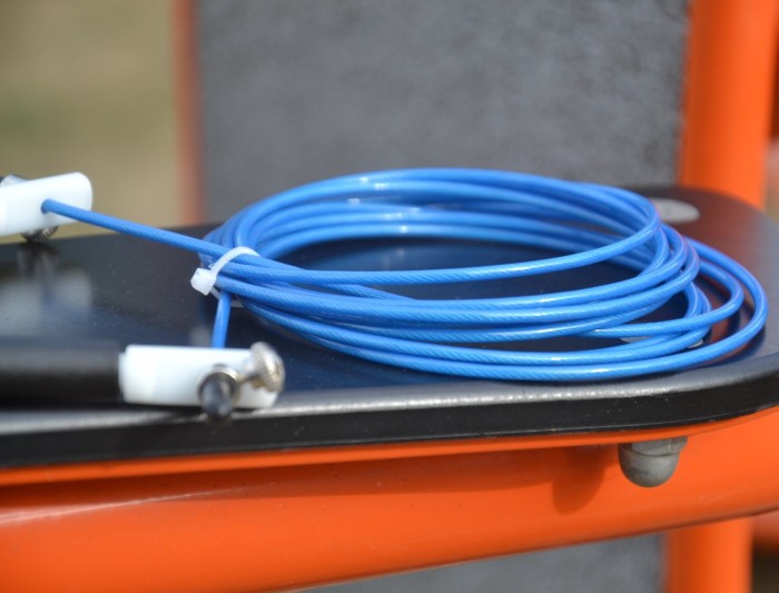 Скакалка швидкісна PowerPlay 4202 Ultra Speed Rope Синя (2,9m.)