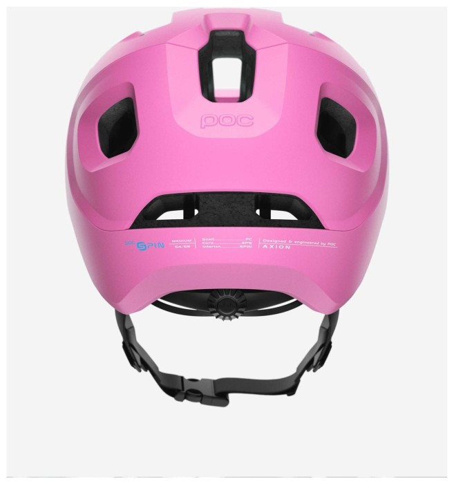 Шолом велосипедний POC Axion SPIN, Actinium Pink Matt
