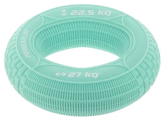 Эспандер кистевой силиконовый PowerPlay PP-4330 Hand Grip Loops Medium 22.5-27 кг. Мятный