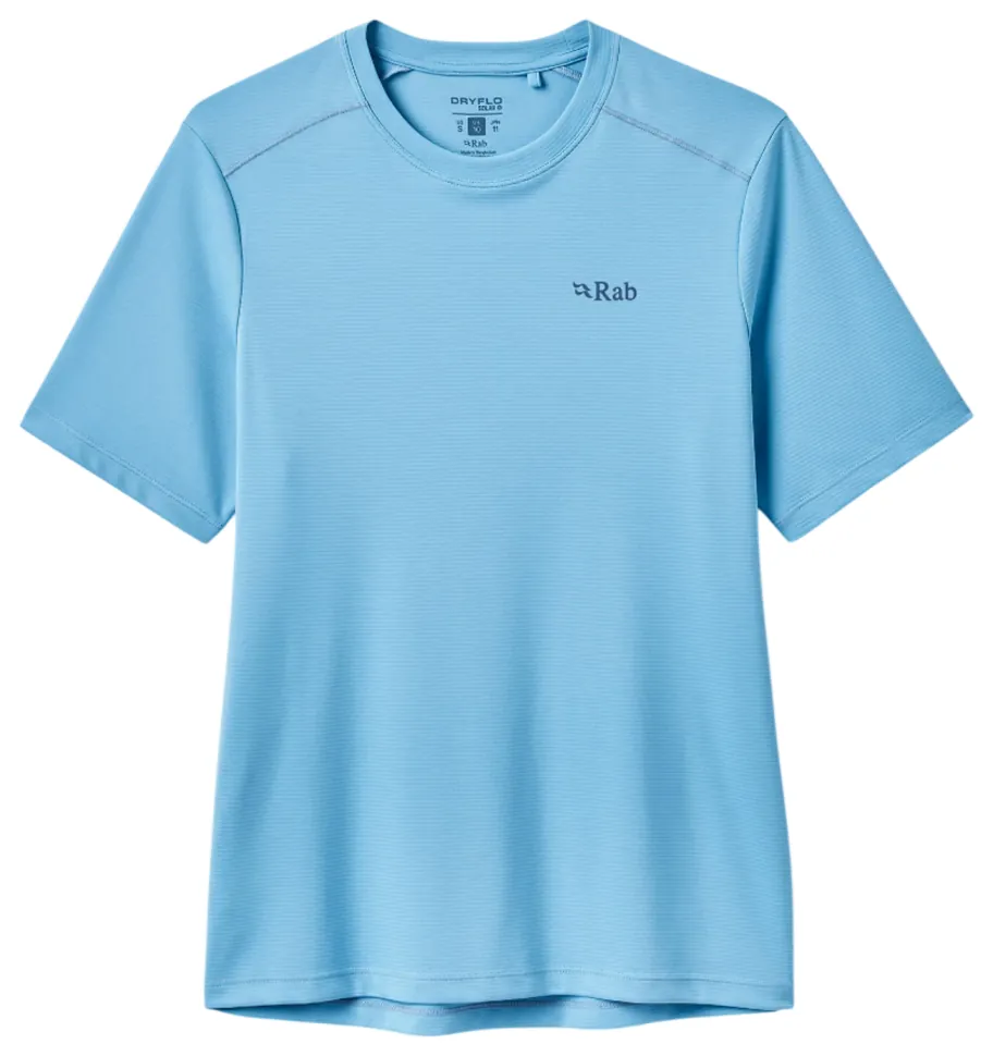 Футболка жіноча Rab Force Tee Wmns, Bluebird, S (SHM_RB QCC-25-BBD-10)