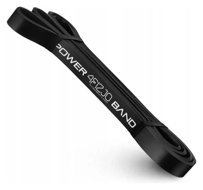 Еспандер-петля 4FIZJO Power Band 22 мм 12-17 кг резина для фітнесу і спорту Black (P-5907222931066)