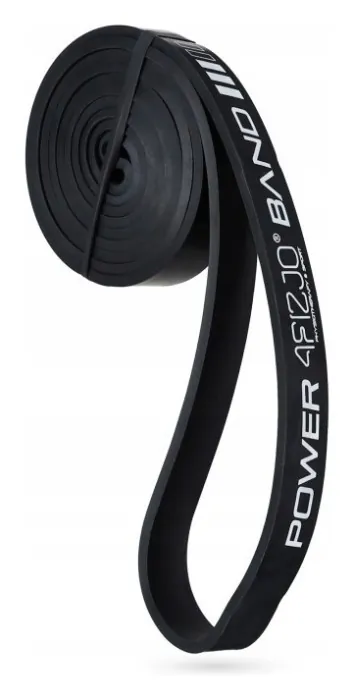 Еспандер-петля 4FIZJO Power Band 22 мм 12-17 кг резина для фітнесу і спорту Black (P-5907222931066)