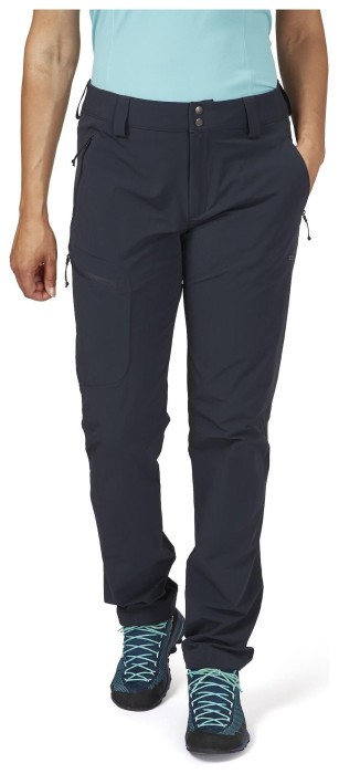 Брюки женские Rab Incline Pants Wmns, Beluga, 10, Short