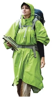 Дождевик-тент Tarp Poncho Green, 265 х 145 см от Sea to Summit