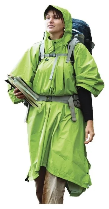 Дождевик-тент Tarp Poncho Green, 265 х 145 см от Sea to Summit