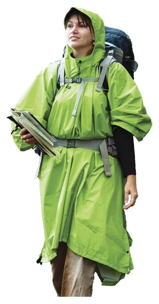 Дощовик-тент Tarp Poncho Green, 265 х 145 см від Sea to Summit (SHM_STS APONCHOGN)