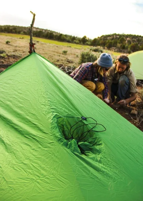 Дождевик-тент Tarp Poncho Green, 265 х 145 см от Sea to Summit