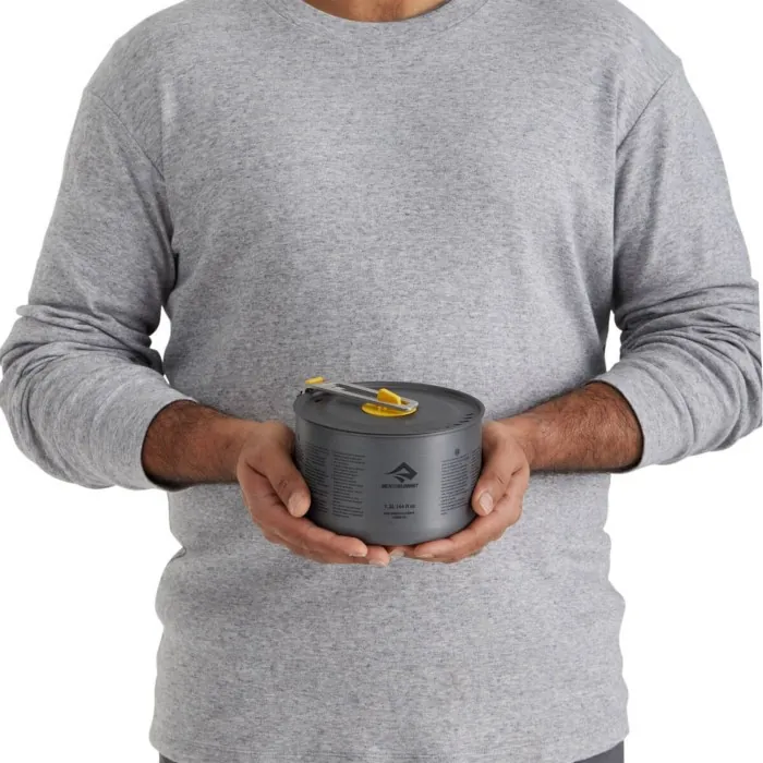 Каструля Sea to Summit Frontier UL Pot, 1,3 L, Dark Gray