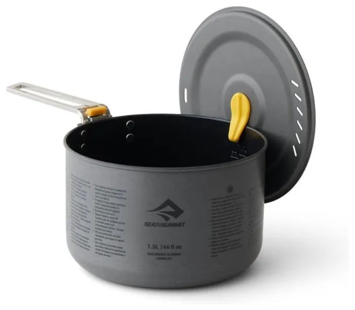 Каструля Sea to Summit Frontier UL Pot, 1,3 L, Dark Gray