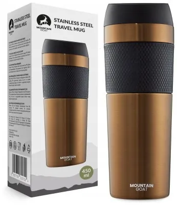 Термокухоль Mountain Goat Travel 0.4 л Brown (P-5907739315724)