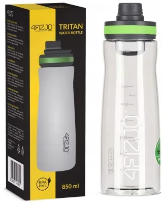 Бутылка для воды спортивная 4FIZJO 850 мл Green (P-5905973403801)