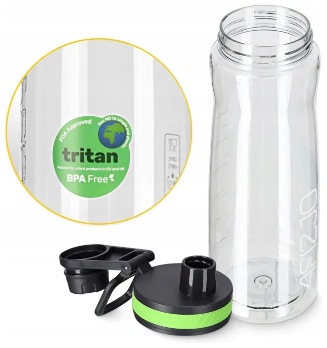 Бутылка для воды спортивная 4FIZJO 850 мл Green (P-5905973403801)