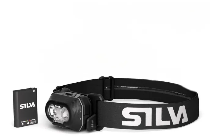 Ліхтар налобний Silva Discover Hybrid, 500 люмен, Black