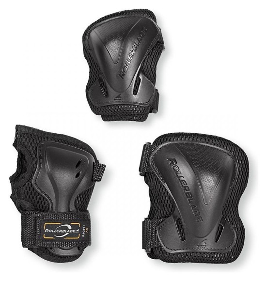 Защитный комплект Rollerblade EVO GEAR 3 PACK XXS Black (068P0700)